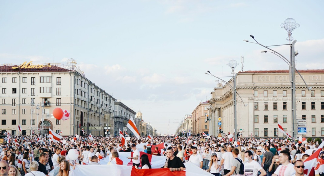 Białoruś, Wolna Białoruś, demonstracja, protest