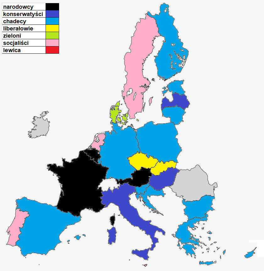 kto wygrał w poszczególnych krajach członkowskich UE